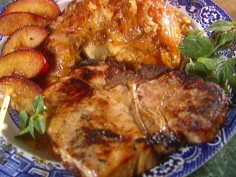 Molasses Brined Pork Chops Recipes Cooking Channel Recipe Cooking