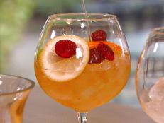 Cooking Channel serves up this Sparkling Sangria recipe from Michael Chiarello plus many other recipes at CookingChannelTV.com