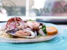 Cooking Channel serves up this Ceviche Pescado recipe  plus many other recipes at CookingChannelTV.com