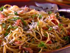 Cooking Channel serves up this Whole-Grain Spaghetti with Pecorino, Prosciutto and Pepper (Fall) recipe from Giada De Laurentiis plus many other recipes at CookingChannelTV.com