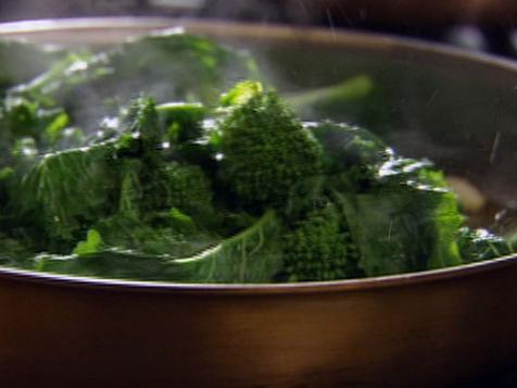 Sauteed Broccoli Rabe with Garlic and Lemon Zest