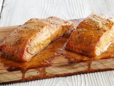 Cooking Channel serves up this Cedar Plank Salmon recipe  plus many other recipes at CookingChannelTV.com