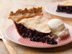 Cooking Channel serves up this Huckleberry Pie recipe  plus many other recipes at CookingChannelTV.com