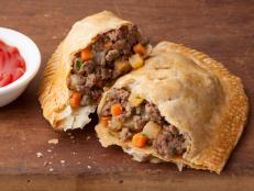 Cooking Channel serves up this Michigan Pasty (Meat Hand Pie) recipe  plus many other recipes at CookingChannelTV.com
