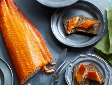 Cooking Channel serves up this Smoked Salmon recipe from Alton Brown plus many other recipes at CookingChannelTV.com
