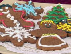 Cooking Channel serves up this Throwdown Gingerbread Cookies recipe from Bobby Flay plus many other recipes at CookingChannelTV.com