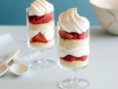 Cooking Channel serves up this Individual Strawberry Trifles recipe from Giada De Laurentiis plus many other recipes at CookingChannelTV.com