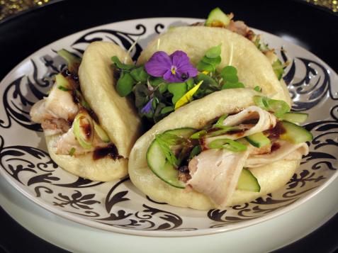 Steamed Pork Belly Buns with Hoisin Balsamic