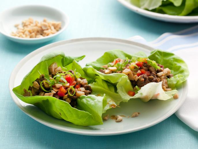 Lettuce Cups with Tofu and Beef Recipes Cooking Channel Recipe