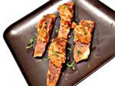 Ras al Hanout Crusted Seared Salmon
