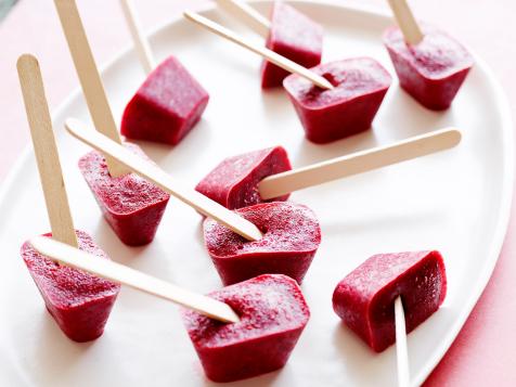 Fruit and Honey Ice Cube Tray Pops with Red Belly Honey