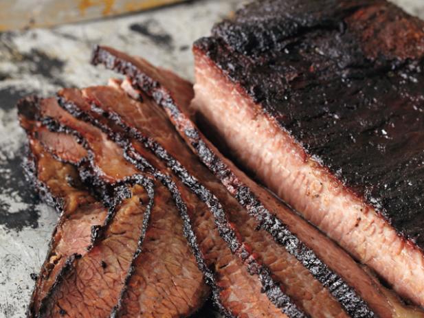 Smoked Brisket with Brown Sugar Dry Rub - Out Grilling