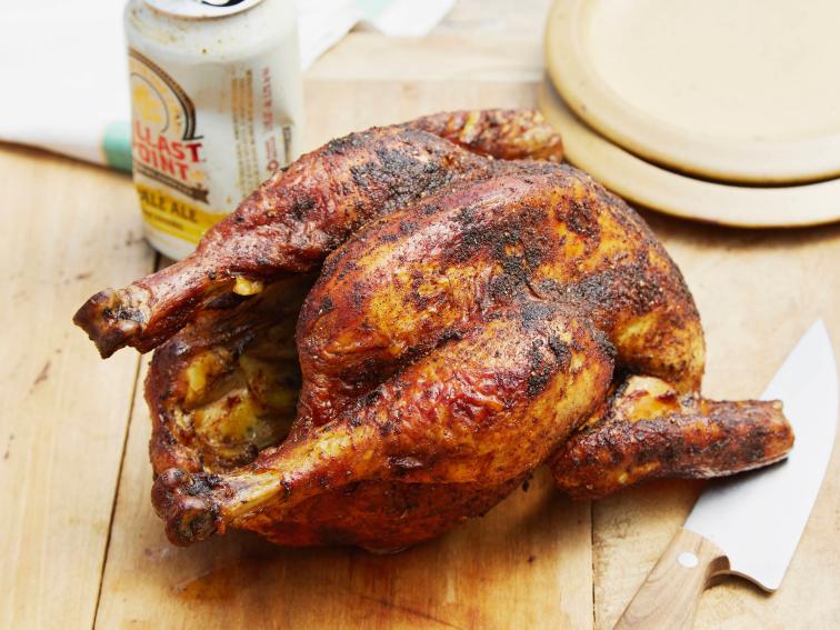 Beer Can Chicken Recipes Cooking Channel Recipe Bobby Flay
