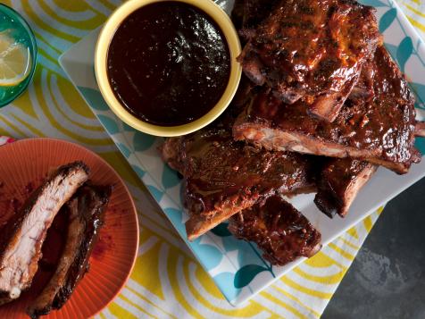 Cumin Scented Oven-Baked Ribs with Sweet and Tangy BBQ Sauce