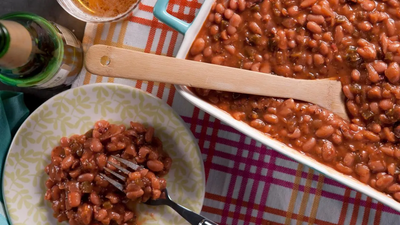 Bacon and Maple Baked Beans