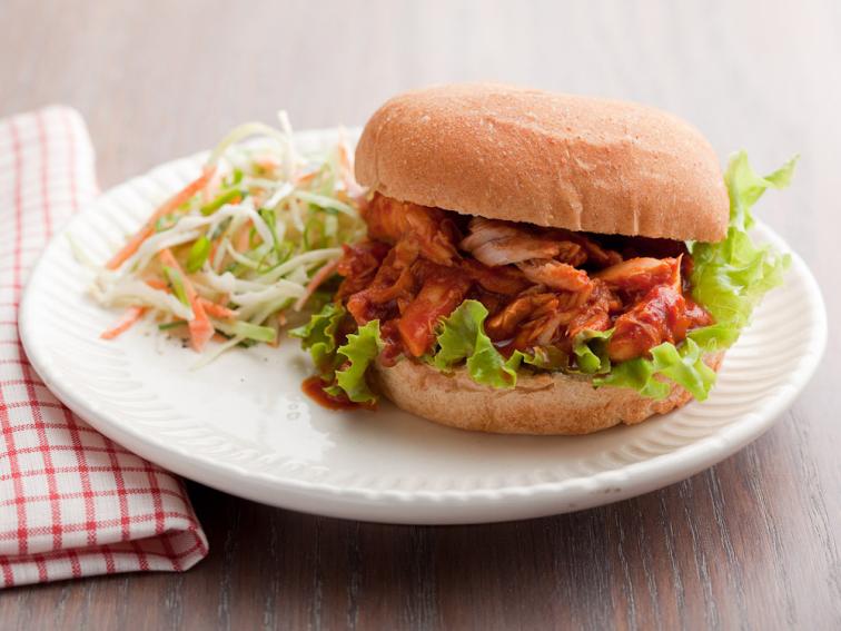 Pulled BBQ Chicken Sandwiches : Recipes : Cooking Channel Recipe ...