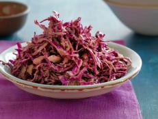 Cooking Channel serves up this Red Cabbage Slaw recipe from Bobby Flay plus many other recipes at CookingChannelTV.com