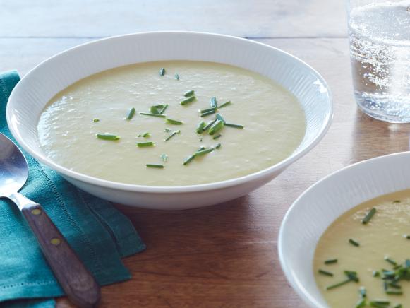 Leek Potato Soup : Recipes : Cooking Channel Recipe | Alton Brown ...