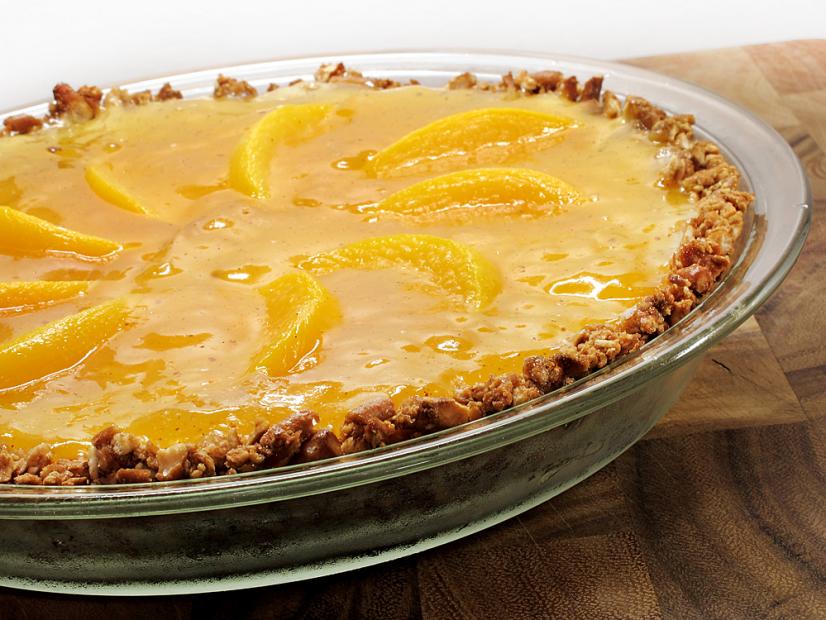 Pretzel Peach JellO Pie Recipes Cooking Channel Recipe Cooking
