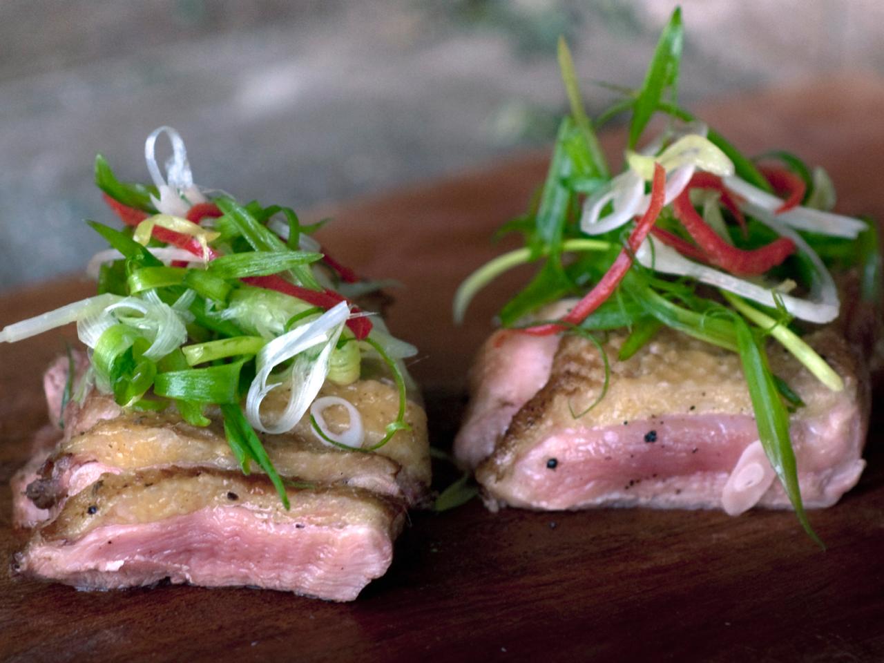 Smoked Duck with a Brown-Sugar-and-Soy Glaze