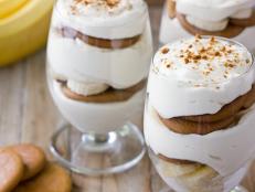 Cooking Channel serves up this Bourbon Banana Puddings recipe  plus many other recipes at CookingChannelTV.com