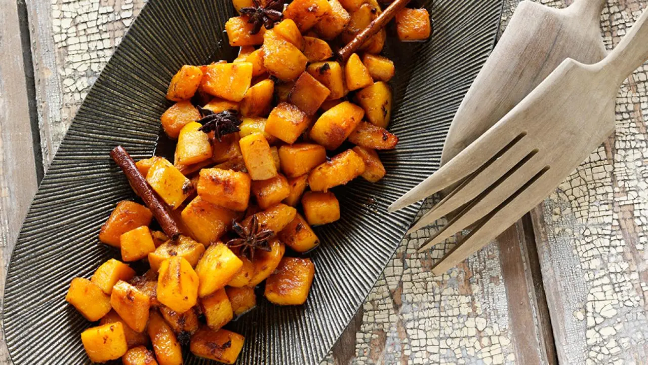 Red Cooked Butternut Squash