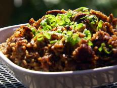 Cooking Channel serves up this Bad Bart's Black Jambalaya recipe  plus many other recipes at CookingChannelTV.com