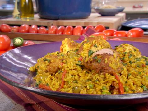 Adobo Seasoned Chicken and Rice