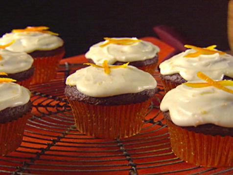 Chocolate Orange Cupcakes with Limoncello Frosting