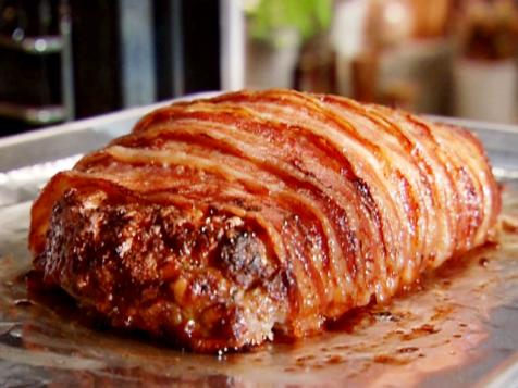 Bacon-Wrapped Double Pork Meatloaf