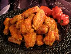 Cooking Channel serves up this Crispy Chicken Wings with Tsaketa Hot Sauce recipe from Nadia G. plus many other recipes at CookingChannelTV.com