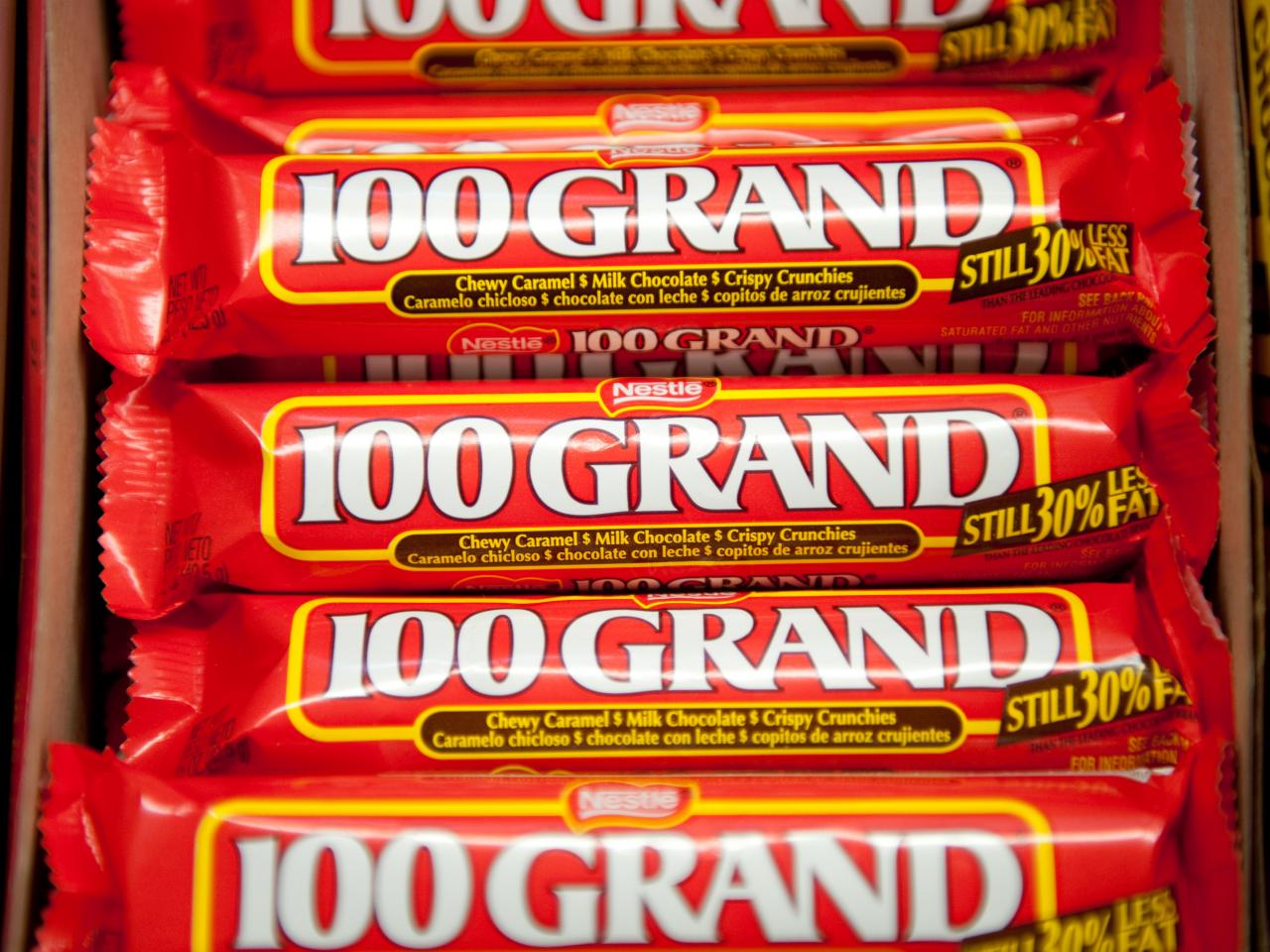 UNWRAPPING GRAND CANDY GOLD CHOCOLATE BARS 