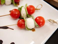 Cooking Channel serves up this Caprese Poppers recipe  plus many other recipes at CookingChannelTV.com