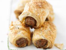 Cooking Channel serves up this Totally Lazy Mini Sausage Rolls recipe from Lorraine Pascale plus many other recipes at CookingChannelTV.com