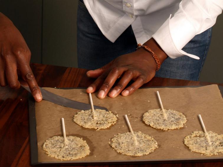 Parmesan and Poppy Seed Lollipops Recipes Cooking Channel Recipe Lorraine Pascale