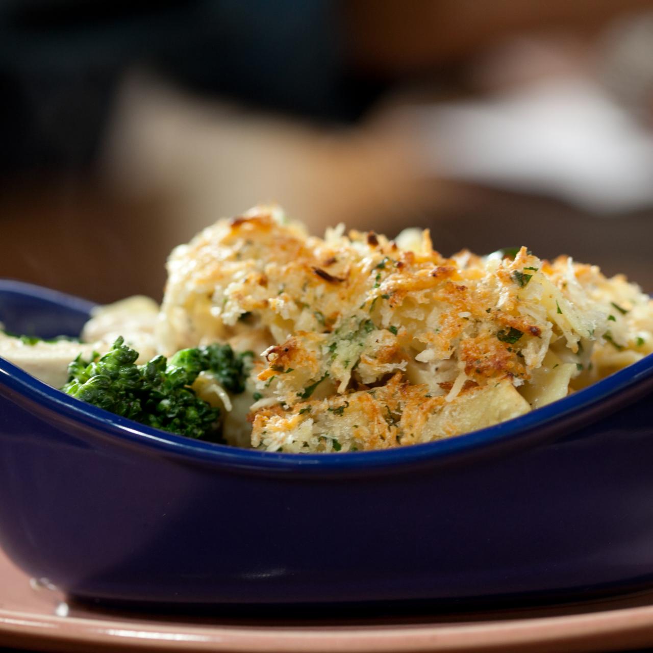 Chicken Tetrazzini Casserole with Cauliflower Recipe, Rachael Ray