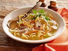 Cooking Channel serves up this Suped-Up Traditional Chicken Noodle Soup recipe from Rachael Ray plus many other recipes at CookingChannelTV.com