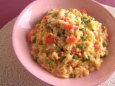 Cooking Channel serves up this Creamy Orzo recipe from Giada De Laurentiis plus many other recipes at CookingChannelTV.com
