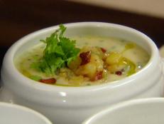 Cooking Channel serves up this Oyster Chowder recipe from Chuck Hughes plus many other recipes at CookingChannelTV.com