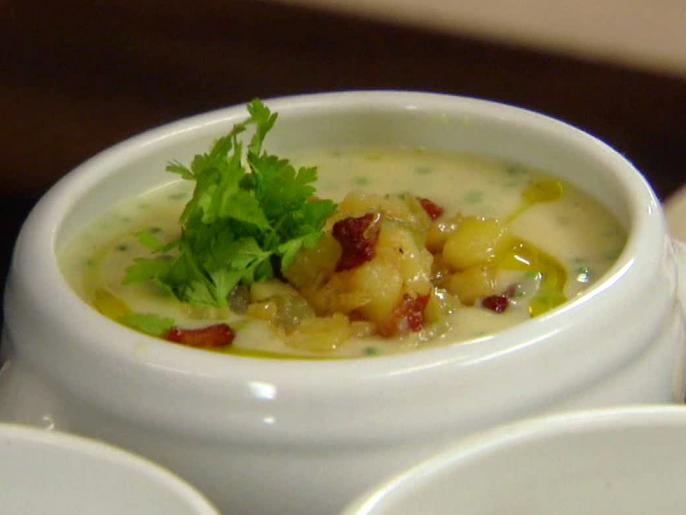 Oyster Chowder Recipes Cooking Channel Recipe Chuck Hughes