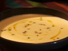 Cooking Channel serves up this Jerusalem Artichoke Soup recipe from Roger Mooking plus many other recipes at CookingChannelTV.com