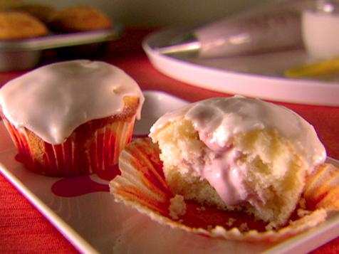 Strawberry and Mascarpone Filled Cupcakes