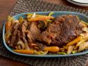 Tyler Florence Pot Roast With Vegtables for Ultimate Sunday Dinner as seen on Food Network's Tyler's Ultimate
