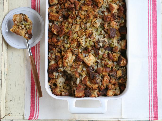 Oyster Sausage Herb Dressing Recipes Cooking Channel Recipe
