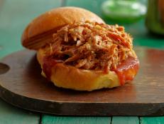 Cooking Channel serves up this Oklahoma Joe's Pulled Pork recipe  plus many other recipes at CookingChannelTV.com