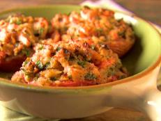 Cooking Channel serves up this Herb Stuffed Tomatoes recipe from Giada De Laurentiis plus many other recipes at CookingChannelTV.com