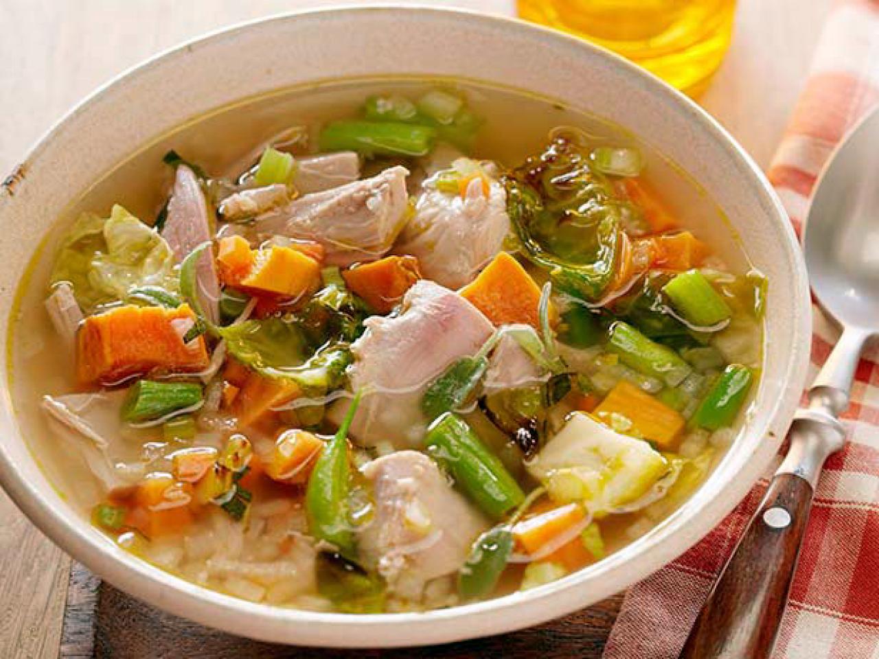 Leftover Roast Turkey Soup Recipe