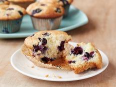 Cooking Channel serves up this Blueberry Muffins recipe from Alton Brown plus many other recipes at CookingChannelTV.com