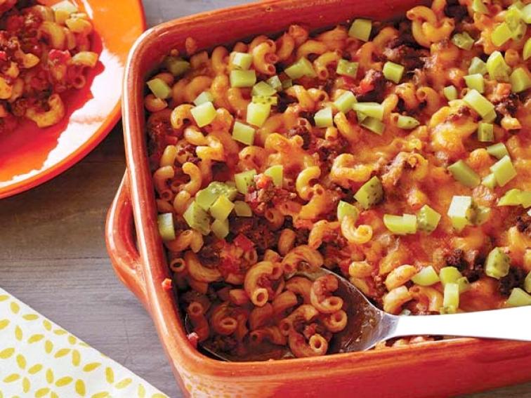 Sloppy Joe And Macaroni Casserole Recipes Cooking Channel Recipe 