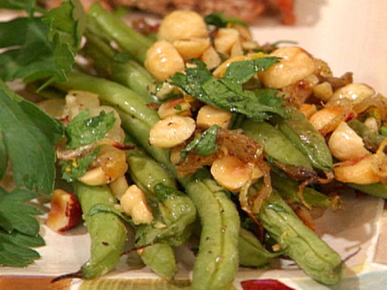 Roasted Green Beans with Shallots and Hazelnuts Recipes Cooking